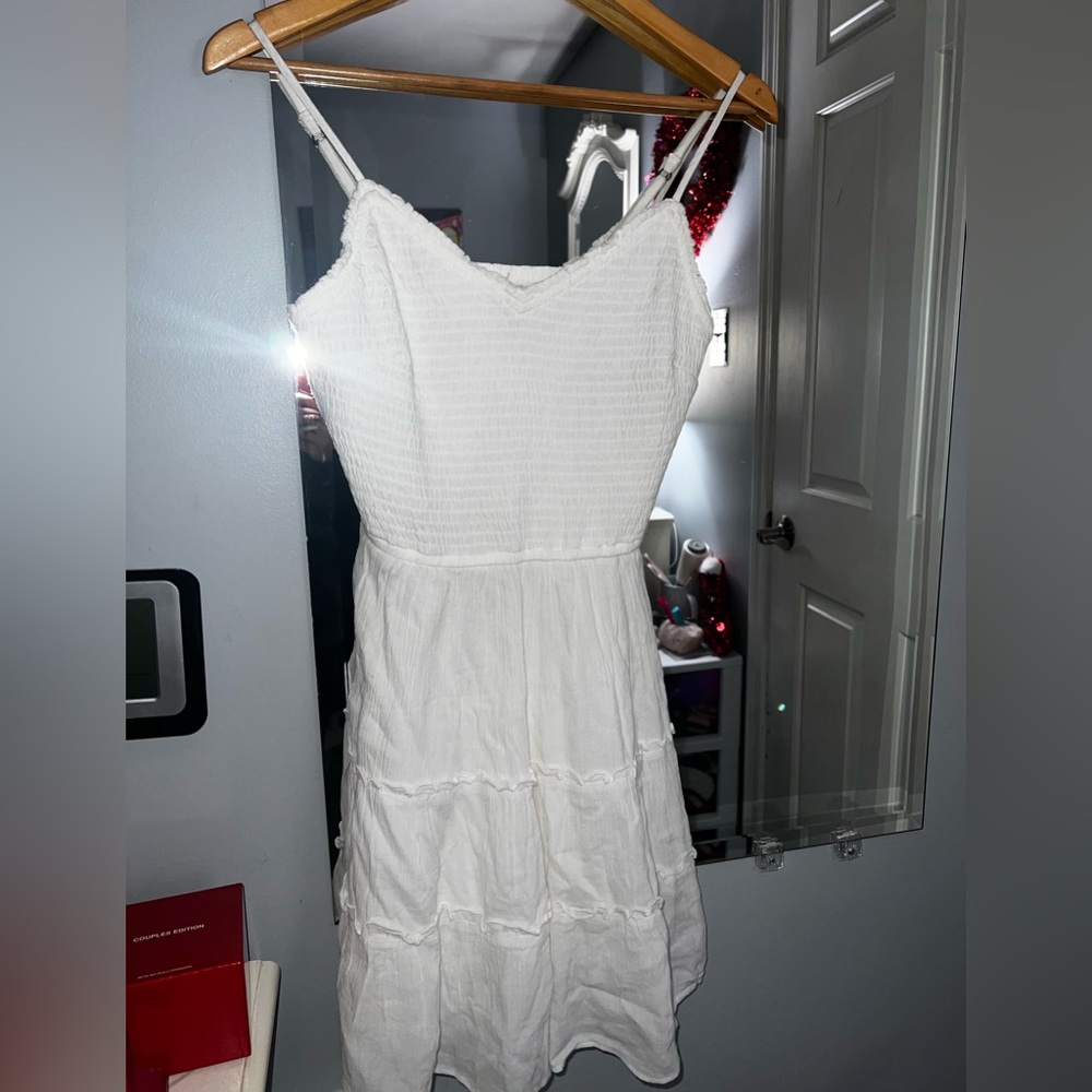 White summer dress